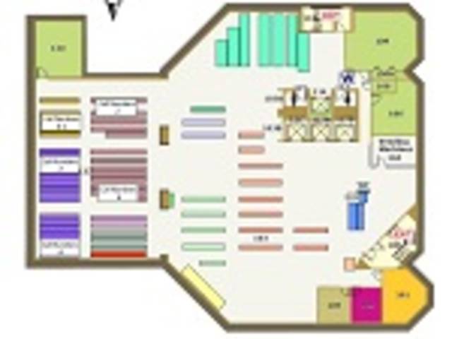 Library Lower Level Map