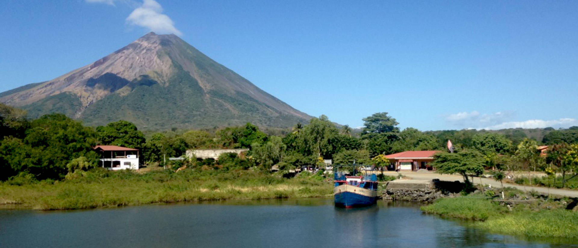 Ometepe, a volcanic island in Lake Nicaragua