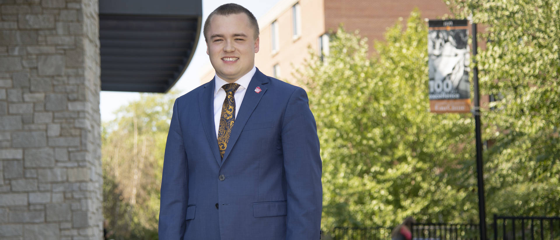 Senior Ryan Ring is in his second year as a student representative on the UW System Board of Regents.