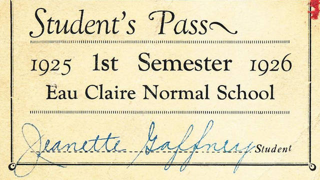 Jeanette Gaffney Student's Pass