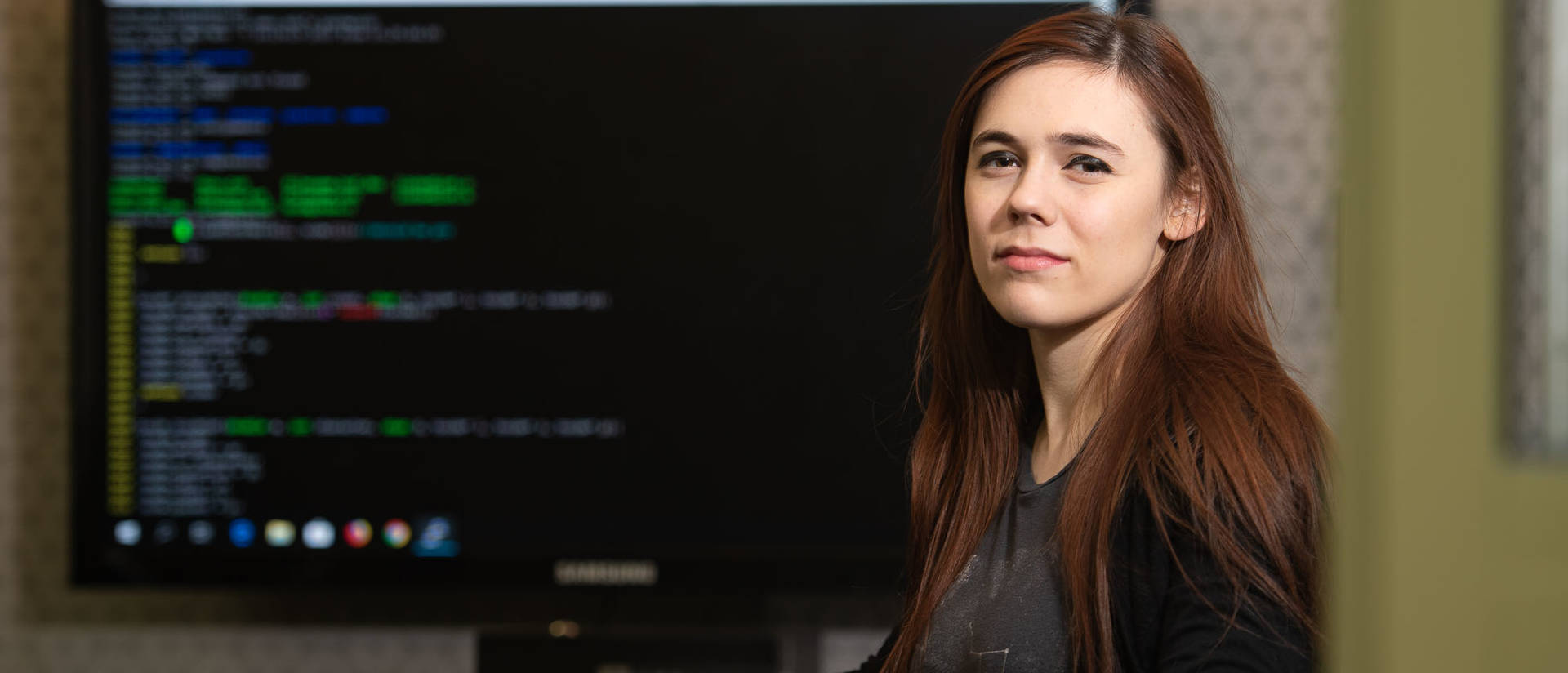 Hannah Borreson is finding success and opportunities as a computer science major.