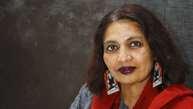 Dr. Chandra Talpade Mohanty. professor of women's and gender studies at Syracuse