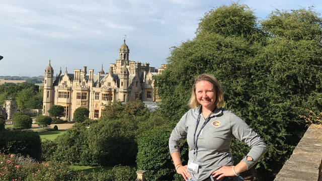 A history class that LeeAnn Przybylski took while studying abroad in England helped her find her passion for international politics.