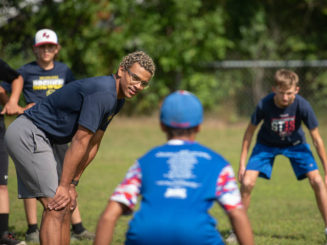 Terrell Kopping hopes to help change the culture of youth sports through his coaching.