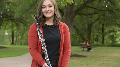 Angela Klinkner, senior music education major