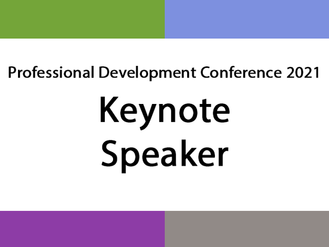 PDC keynote speaker graphic