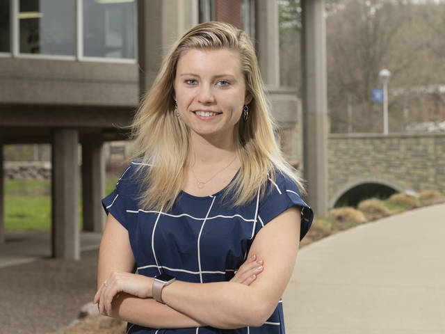 Jesselyn Nadolny, a junior with a major in Spanish teaching and a minor in history teaching, has won a national Honors fellowship award that will fund her newest research project, which builds on work she has already completed as a Blugold Fellow.