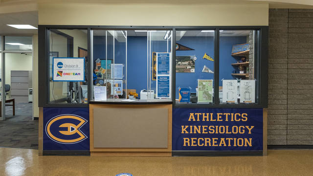 Photo of the Kinesiology Recreation Desk