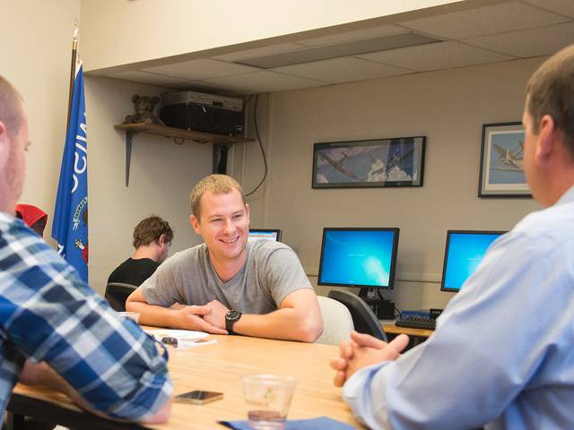 The Veterans Club is one of the many services and programs provided to student veterans at UW-Eau Claire