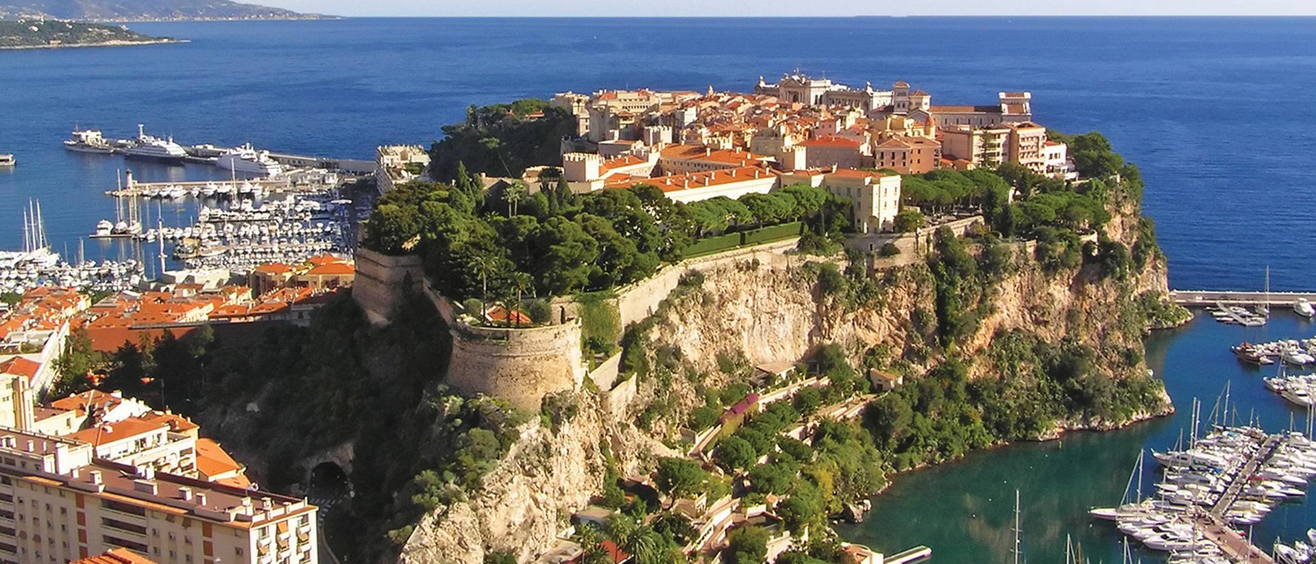 View of Monaco coast