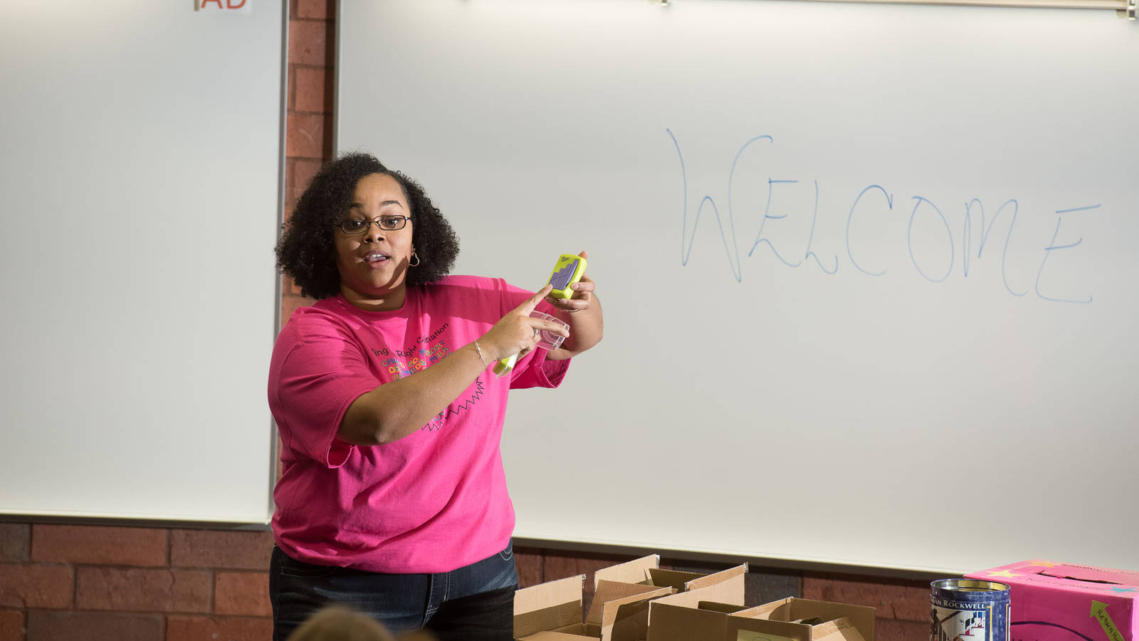 Dr. Dandrielle Lewis, assistant professor of mathematics, is UW-Eau Claire’s recipient of the UW System Outstanding Women of Color in Education Award.