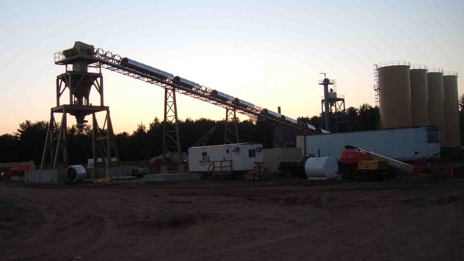 New Auburn Sand Mining Project Construction Site