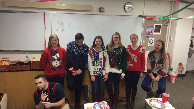 Chemistry and Christmas sweaters