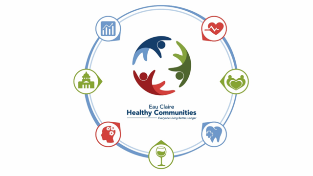 This is the logo for Eau Claire Healthy Communities. 