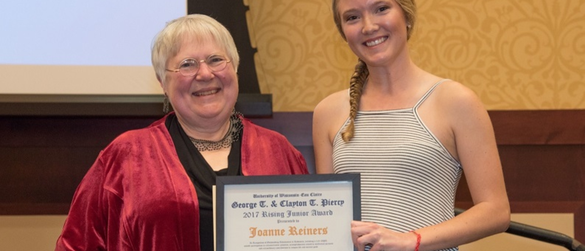 Joanne Reiners and Cathy Berry_Award