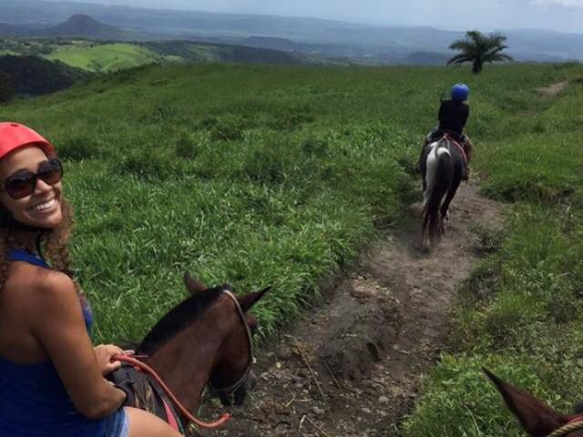 Destiny Cobbs studying abroad in Costa Rica 